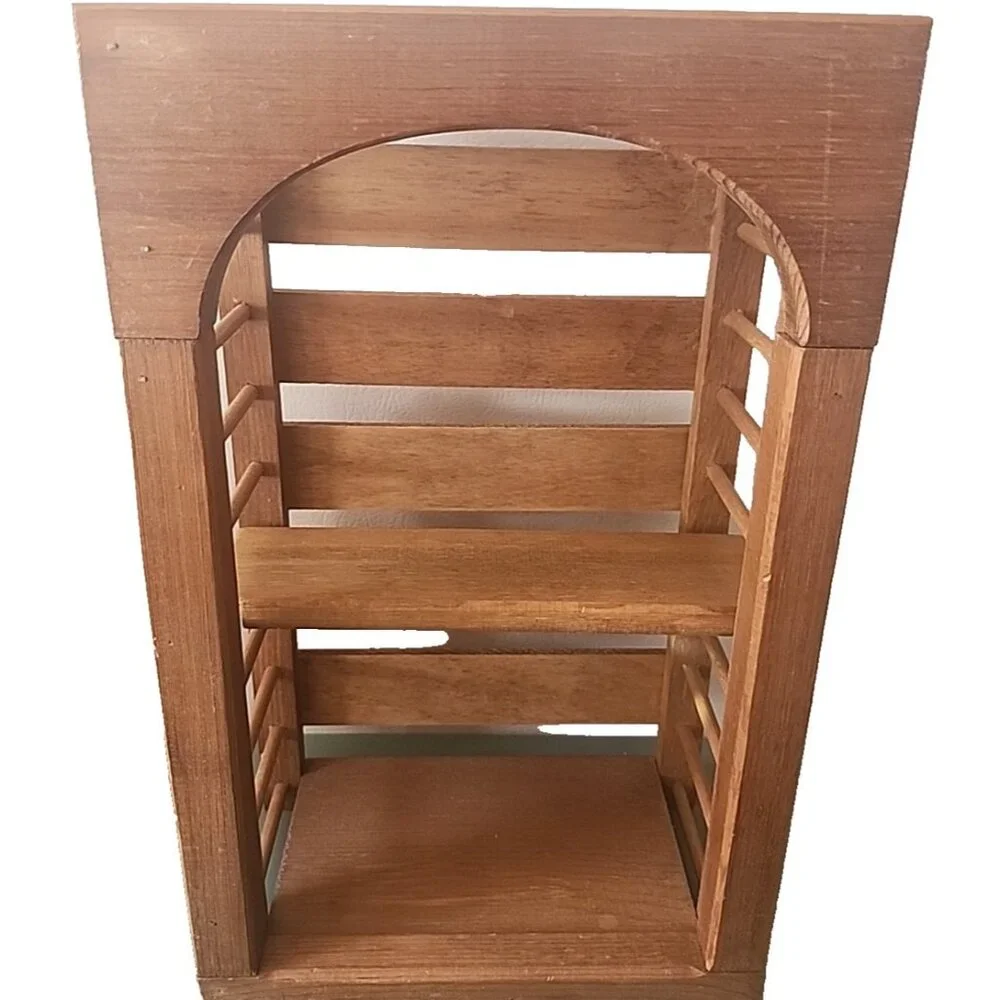 13" Wooden Display Shelf For Craft Shows or Collectibles - Picture 1 of 7